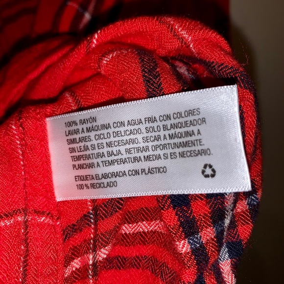 A New Day plaid button down long sleeve - Picture 5 of 5